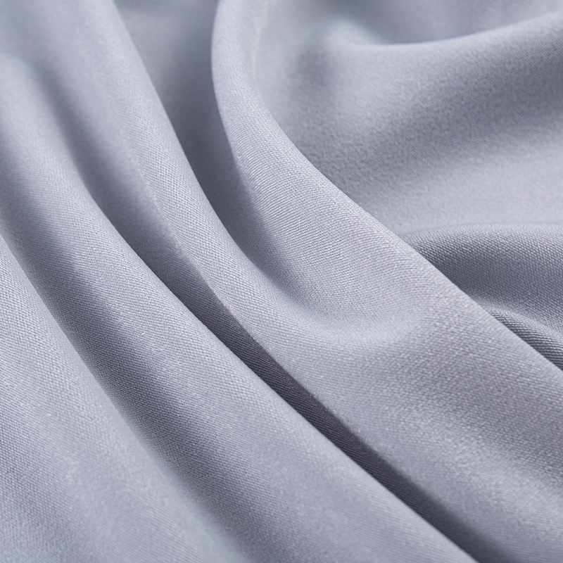 HY275 šedá polyester-spandex kompozitná hodvábna zamatová tkanina z ľadových kvetov