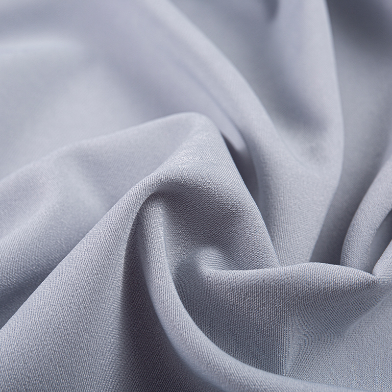 HY275 šedá polyester-spandex kompozitná hodvábna zamatová tkanina z ľadových kvetov